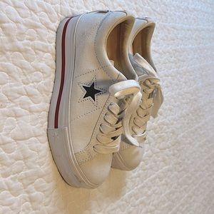 Converse all star platform shoe